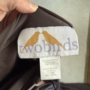 Twobirds Convertible Multi-Way Dress Tea Length Taupe One Size‎ Bridesmaid Gown